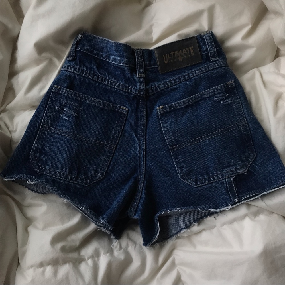 High Waisted Jean Shorts for @ dazzoloqy